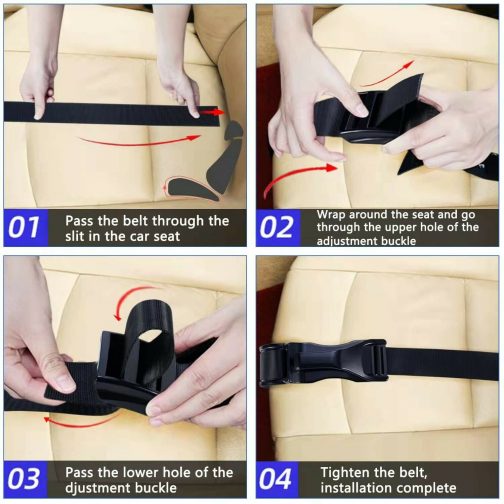 Hikig Pregnant Women's Safety Seat Belt Auto Accessories Black