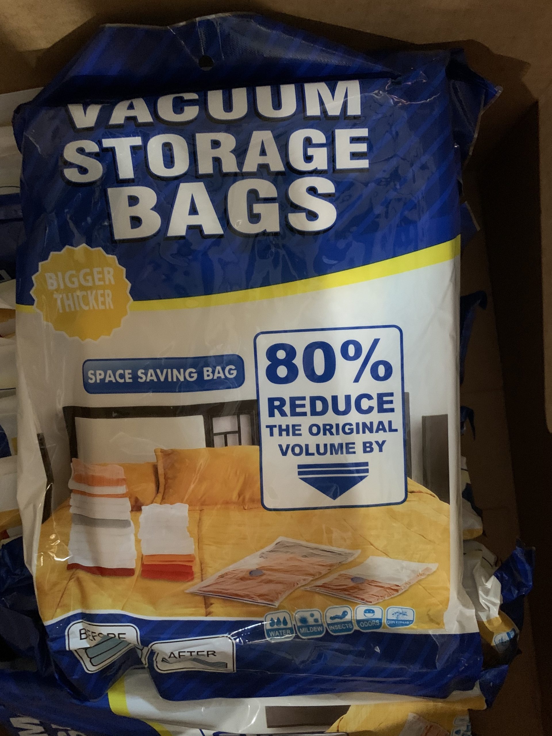 Vacuum Storage Bags I Space Saving Bags I Demo I How I packed so