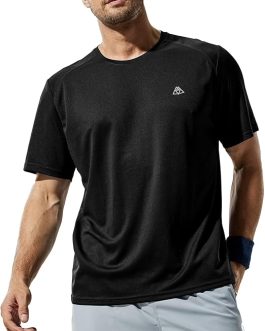 Haimont Men’s Performance Tee – Dry Fit, Quick-Dry Running & Training Shirt