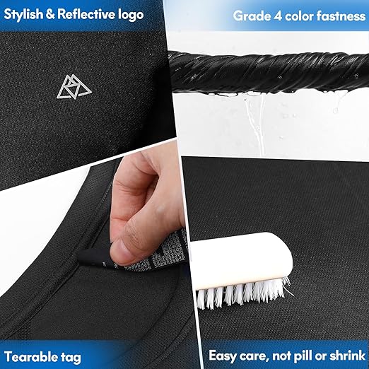 Haimont Men’s Performance Tee – Dry Fit, Quick-Dry Running & Training Shirt