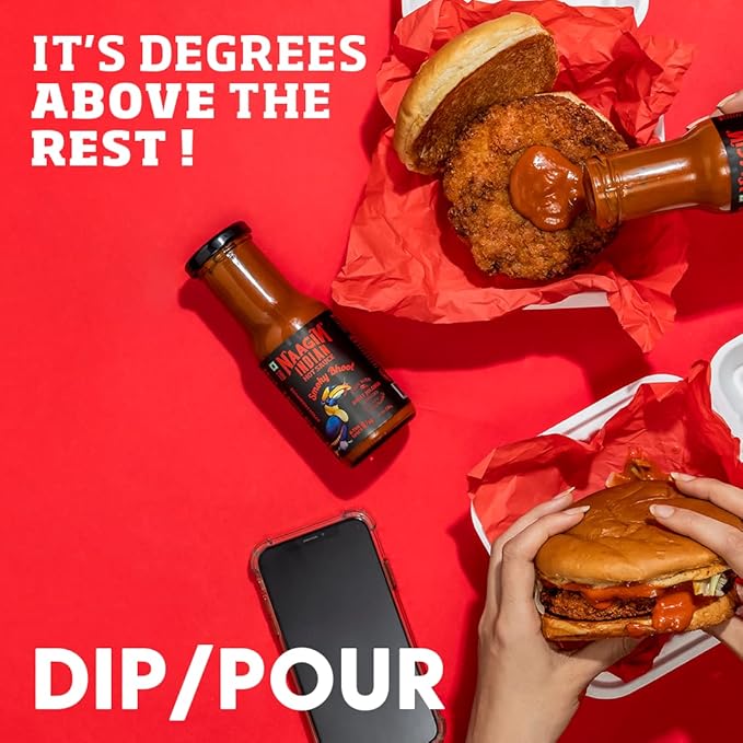 NAAGIN Smoky Ghost – Extra Spicy Indian Hot Sauce with Ghost Pepper, 230g, Vegan & Natural