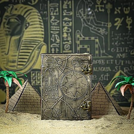 The Book of Hamunaptra Leather Journal – Egyptian Book of the Dead Prop Replica (7x5 in)